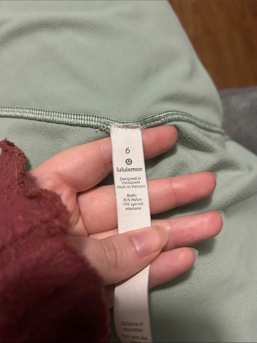 Lululemon Align Pant II - Size 6 Light Sage Leggings